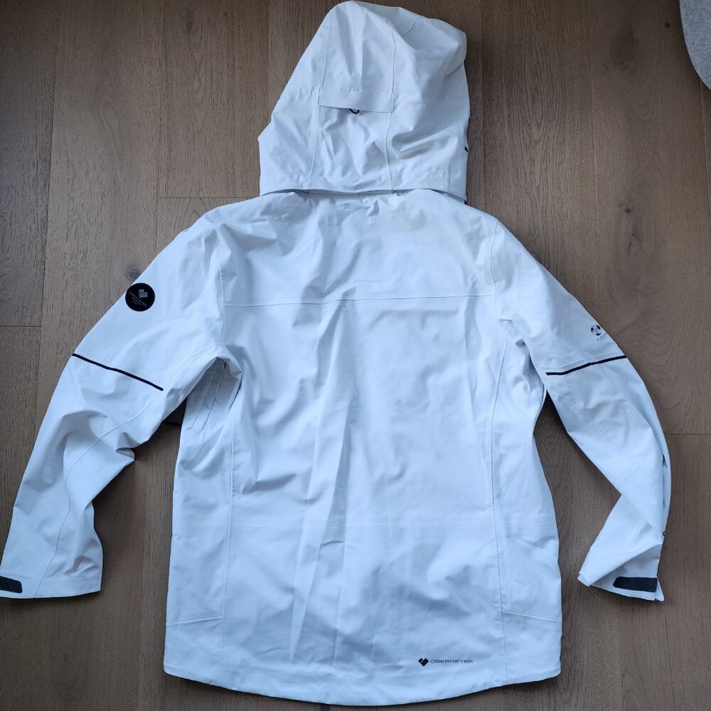 Men's white Obermeyer ski jacket size L - Picture 12 of 14